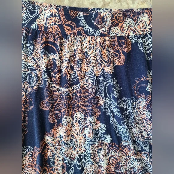 🫶🏽1x Faded Glory A line midi skirt - Picture 3 of 3